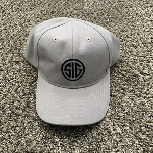 Sig Sauer Gray Adjustable Snapback Hat Cap